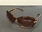 Vintage Joan Rivers Women's Tortoise Frame with Rhinestone Accents Sunglasses