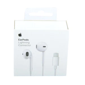 Genuine Apple Wired EarPods Lightning Connector Headphone Headset MMTN2AM/A - Picture 1 of 6