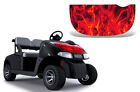 EZ Go Freedom RXV Golf Cart Hood Graphics Kit Sticker Wrap Decal 2015+ ICE RED