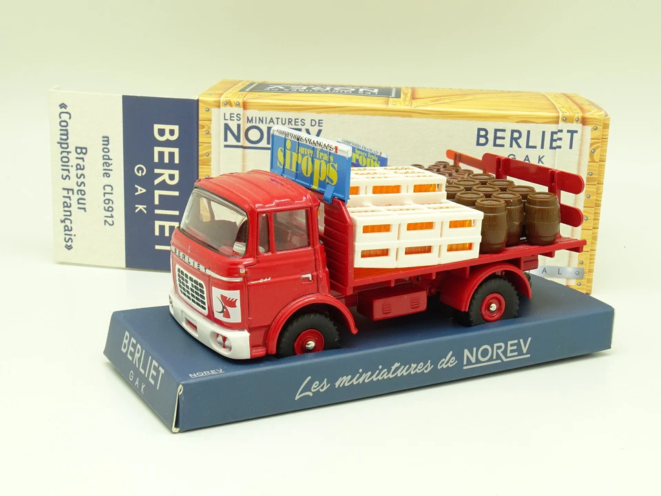 NOREV 1/43 - Berliet Gak Brewer Refrigerated French - Image 1 of 1