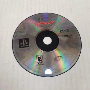 Beyblade Playstation 1 PS1 DISC ONLY Black Label - TESTED - Picture 1 of 2