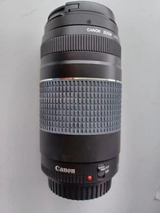 Teleobjektiv Canon EF 75-300 mm/4-5,6 III für Canon Kamera mit Schachtel - Bild 1 von 5