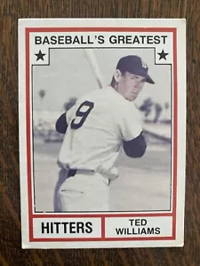 Ted Williams 1982 Topps Baseballs Greatest Hitters - Bild 1 von 2