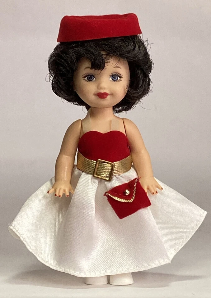 KELLY in SILKEN FLAME 2003 Nostalgic Barbie 4” Doll_B5729_NEW DeBOXED - Image 1 of 1