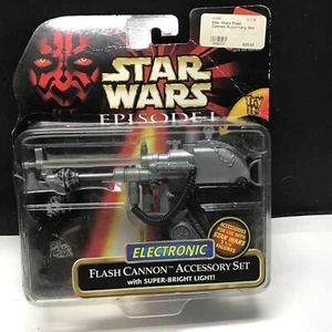 Star Wars Electronic Flash Cannon Accessory Set Episode 1,1 Hasbro Christmas - Picture 1 of 8