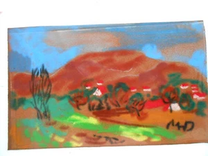 Margret Hofheinz-Döring Mainz Bad Boll Göppingen Zell u. Aichelberg Pastell - Bild 1 von 7