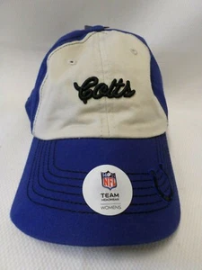 Indianapolis Colts Snapback Blue & Grey NFL Team Apparel Womens Hat Cap NWT - Picture 1 of 9