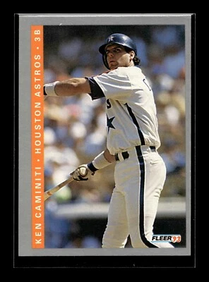 1993 Fleer #432 Ken Caminiti (EX)(BAS) - Image 1 of 2