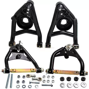 Front Tubular Upper & Lower Control Arms for Pontiac Grand 69-72 Heavy Duty - Picture 1 of 10