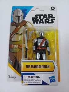 Hasbro Star Wars Epic Hero Series Mandalorian w Black Saber 4" Figure NEW 2024 - Picture 1 of 2