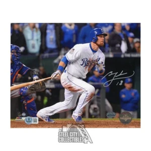 Ben Zobrist Autographed Kansas City Royals 8x10 Baseball Photo - BAS - Picture 1 of 1
