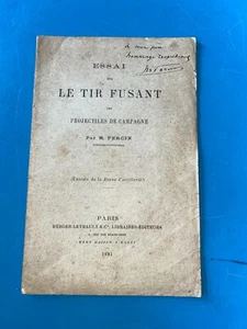 Percin Versuch über das Schießen von Feldgeschossen 1881 - Bild 1 von 1
