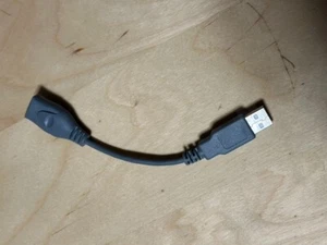 USB 2.0 A Male to A Female Extension Cable Extender Adapter Long Cord  6 inch - Picture 1 of 2