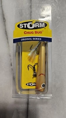 Señuelo Storm Rattlin Chug Bug 06 - Bull Frog - 2 1/2" - 1/4 oz Topwater Foto 1 de 2