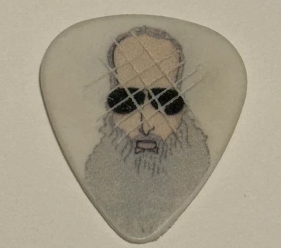 LAMB OF GOD JOHN CAMPBELL GUITAR PICK2013 RESOLUTION Tour SCORED Stage Plectrum - Image 1 of 2
