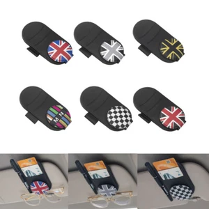 Organizador para parasol de coche bolígrafo almacenamiento de tarjetas gafas de sol soporte clip para M N Cooper - Imagen 1 de 13