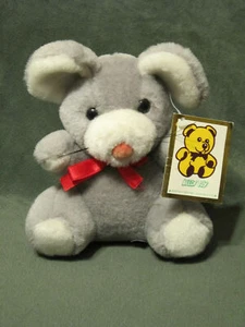 NWT MOUSE KELLY TRADING INTERNATIONAL PLUSH STUFFED KELLY TOY VINTAGE 6.5" TALL - Picture 1 of 6