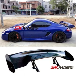 For Porsche 718 981 987 Boxter Cayman GT Style Carbon Fiber Rear Spoiler Wing - Bild 1 von 24