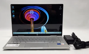 HP Pavilion x360 Touch Laptop 14-ek0033dx 14" 2-in-1 i5-1235U 8GB RAM 512GB SSD - Bild 1 von 9