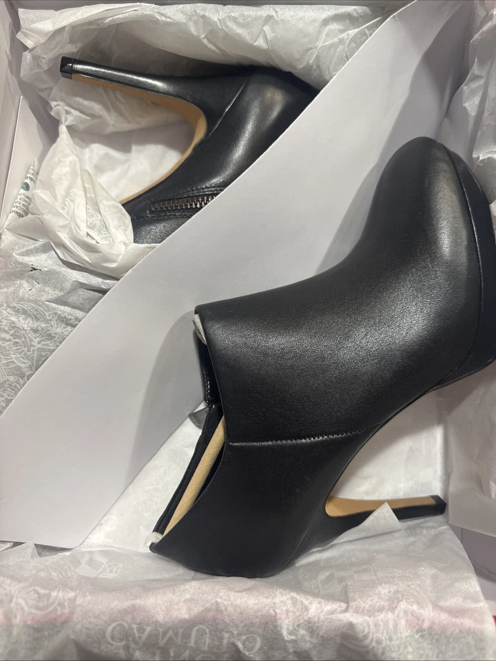 Vince Camuto Antilique Stiletto Heel Womens 7.5 Tan Leather Lace Up Sandal Shoes - Image 1 of 1