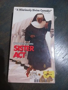 Sister Act (VHS, 1992) Brand New, Still Sealed with Buena Vista Watermarks  - Imagen 1 de 5