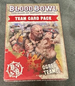 Games Workshop Blood Bowl: Ogre Team Card Pack #200-84-60 FACTORY SEALED - Picture 1 of 3