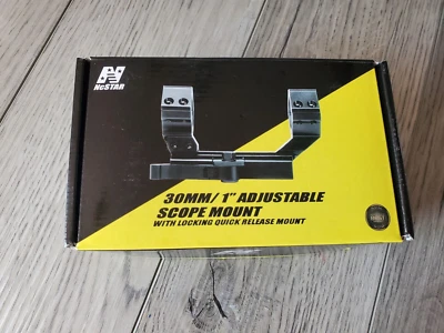 Montaje de mira telescópica ajustable NcStar 30 mm/1" bloqueo montaje de liberación rápida Foto 1 de 3