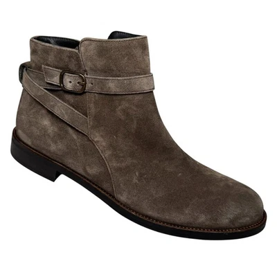 NEW $535 Paul Green Women's Reeve  Booties Taupe Soft Suede Size 6.5 UK/ US 9 - Image 1 of 4