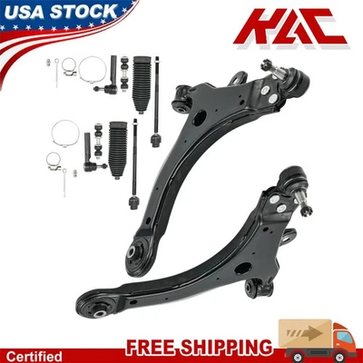 Brazos de control de 10 piezas rótulas varillas de amarre para Chevrolet Impala 2015 2016 3,6 L Foto 1 de 4