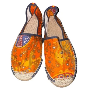 Respoke RAFAELA Orange Classic Espadrilles Size 38 - Picture 1 of 14