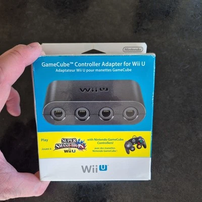 Adattatore controller Gamecube Nintendo Wii U PAL in scatola (funziona su Nintendo Switch) - Immagine 1 di 4