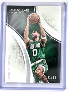 2024-25 Panini Immaculate Jayson Tatum Base /99 Celtics #51 - Bild 1 von 2