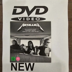 [DVD] METALLICA - LIVE 1991 Gentofte Copenhagen Denmark + Bonus [NEW *SEE NOTES] - Picture 1 of 2