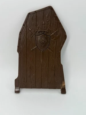 Puente levadizo puerta delantera marrón Masters of the Universe Castillo Grayskull 2002 Foto 1 de 4