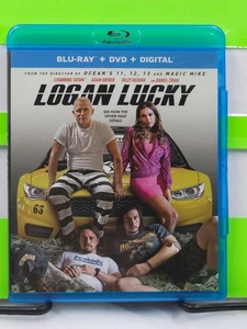 LOGAN LUCKY CHANNING TATUM DANIEL CRAIG ADAM DRIVER 2-DISC DVD & BLU RAY - Picture 1 of 3