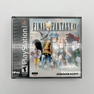 PS1 Playstation 1 Final Fantasy IX Black Label CIB + Registrierung - Bild 1 von 10