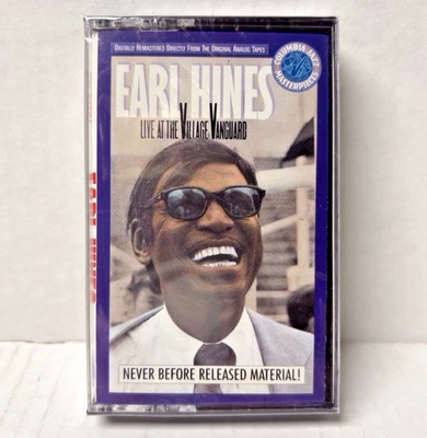 Earl Hines - Live at the Village Vanguard - Cassette - Mint, SEALED - Image 1 of 3