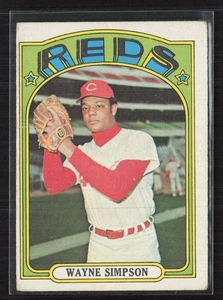 1972 Topps - High # Wayne Simpson #762 - Reds - Set Break!! EX - Combined Ship - Picture 1 of 2