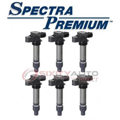 6 pc Spectra Premium Ignition Coil for 2010-2016 Buick LaCrosse - Wire Boot ym - Image 1 of 4