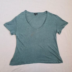 Massimo Dutti Damen 100% Leinen T-Shirt Bluse Größe M Relaxed Fit leicht - Bild 1 von 16