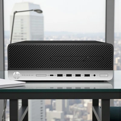 HP ProDesk G6 Core i5 9th Gen. 32GB 512GB NVMe SSD Wi-Fi HDMI Windows 11 Pro - Image 1 of 4