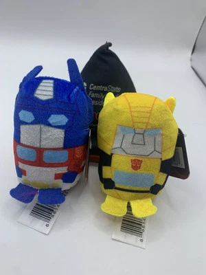 Pod Pals Transformers Plush Bumblebee Optimus Prime 3” Small Plush With Tags ZC - Image 1 of 2