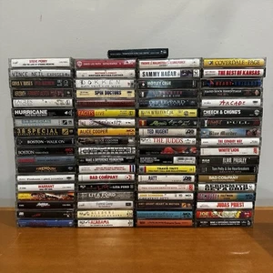 Lot Of (73) Cassette Tapes Collector Reseller Bundle - Picture 1 of 18