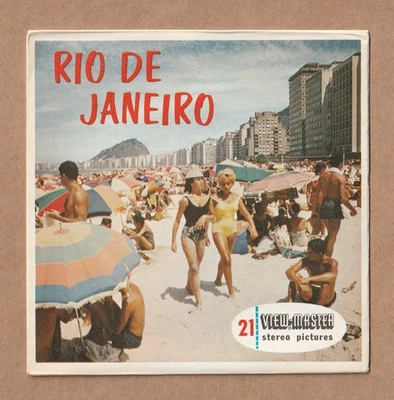 Complete Set of vintage View-Master reels Rio De Janeiro, Brazil 1950s - Image 1 of 2