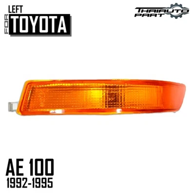 Luz de parachoques delantera ámbar izquierda para Toyota Corolla AE100 AE101 sedán 1992-1998 Foto 1 de 4