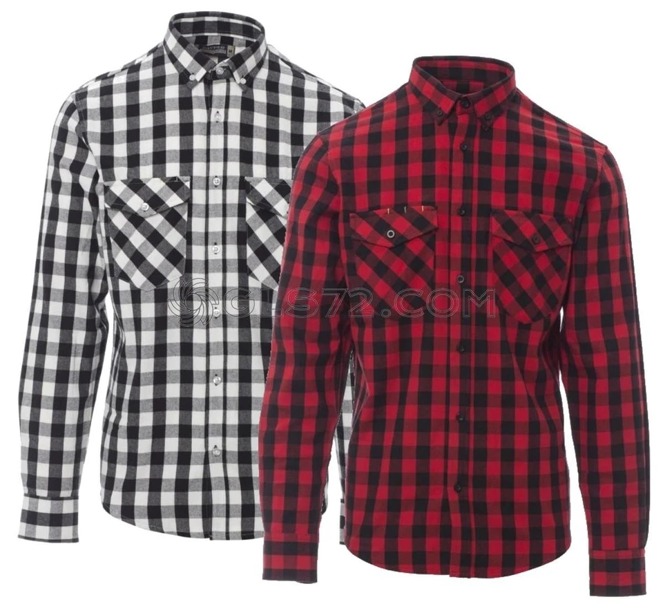 CAMICIA MANICA LUNGA PAYPER LABRADOR COTONE UOMO - Immagine 1 di 1