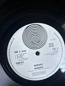 Warhorse Vertigo Swirl UK first Press Very Rare Vg+ Deep Purple. - Picture 1 of 8