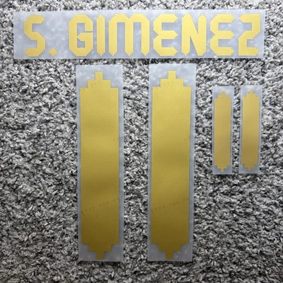 México 2025 Casa Copa Oro S. Giménez Fútbol Fútbol Número Conjunto Jersey Nombre Set Foto 1 de 4