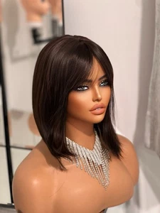 High Heat Resistant Wigs With Bangs Cosplay Party Wigs End Of Line 13 B - Picture 1 of 2