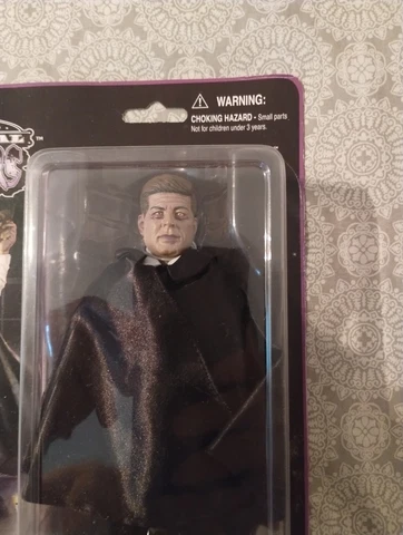 Presidential Monsters Phantom Of The Whitehouse JFK Mego Like 8" Sealed MOC 2011 Cover